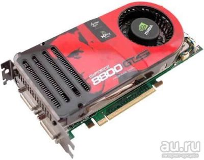 Лот: 8165930. Фото: 1. Живая XFX 8800 GTS Fatal1ty. Без... Видеокарты