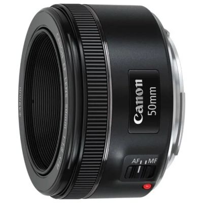 Лот: 10702671. Фото: 1. обектив Canon EF 50mm f/1.8 STM. Объективы