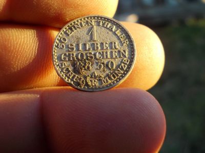 Лот: 12528285. Фото: 1. Редкость с рубля! 1 зильбергрош-1850... Россия до 1917 года