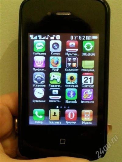 Лот: 2094486. Фото: 1. Копия iPhone 4 (продажа, обмен... Кнопочные мобильные телефоны