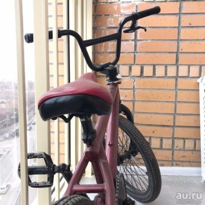 Лот: 13396386. Фото: 1. продаю BMX вишневый хороший. Велосипеды