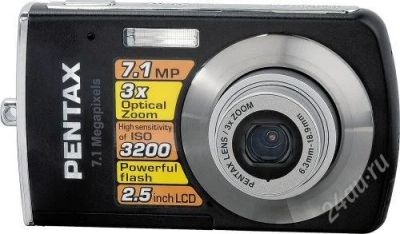 Лот: 2753383. Фото: 1. Pentax Optio M30 Black. Цифровые компактные