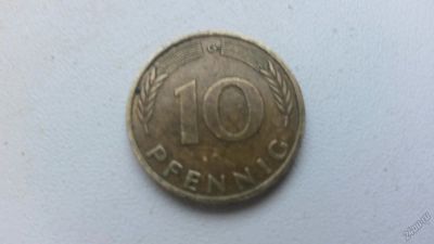 Лот: 5548571. Фото: 1. 10 пфеннигов Германия 1985 год... Германия и Австрия
