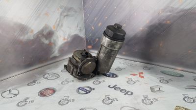 Лот: 23589474. Фото: 1. Корпус масляного фильтра Audi... Двигатель и элементы двигателя