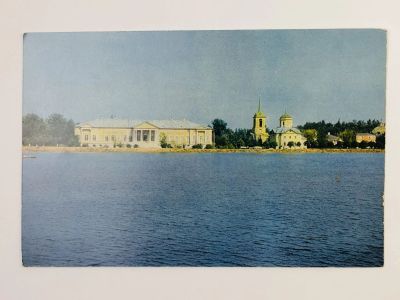 Лот: 23296987. Фото: 1. Кусково. Вид на ансамбль со стороны... Открытки, конверты