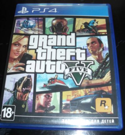 Лот: 5274111. Фото: 1. GTA 5 Ps4. Игры для консолей