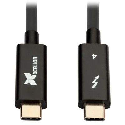 Лот: 21437276. Фото: 1. Кабель Xcellon Thunderbolt 4 Cable... Шнуры, кабели, разъёмы