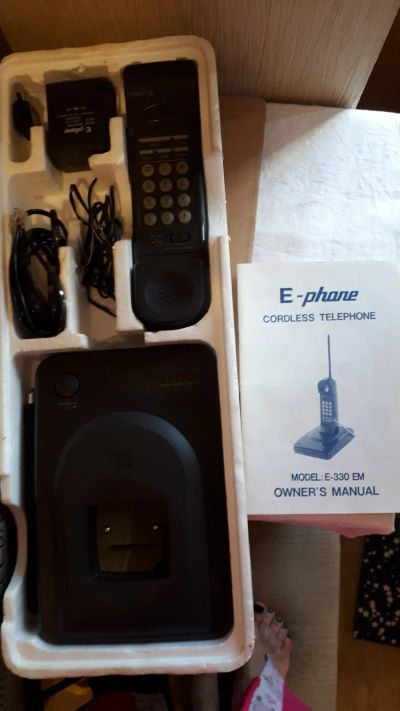 Лот: 12667042. Фото: 1. e-phone cordless telephone E-330... Корпуса, клавиатуры, кнопки