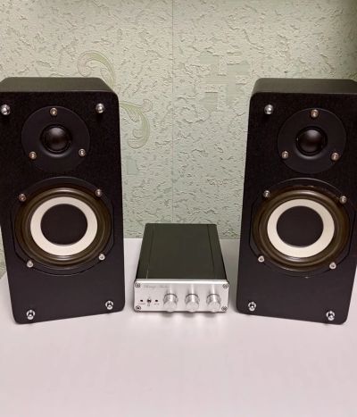 Лот: 20763533. Фото: 1. Усилитель TPA3116 + Акустика. Усилители, эквалайзеры