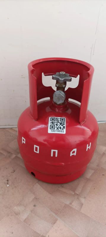 Лот: 20712542. Фото: 1. Баллон газовый 27л. Баллоны, газ в баллонах