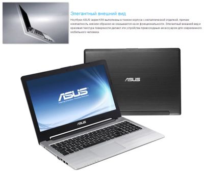 Лот: 4447824. Фото: 1. Ноутбук Asus K56CB-XO030H(Core... Ноутбуки