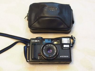 Лот: 6695935. Фото: 1. Minolta HI-matic AF2-MD. Плёночные дальномерные, шкальные