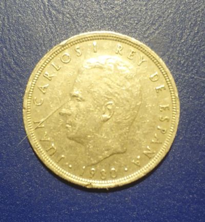 Лот: 25106866. Фото: 1. Испания 5 песет 1980 г. Европа