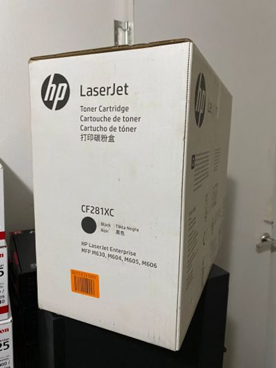 Лот: 18911655. Фото: 1. Картридж Hewlett Packard HP CF281XC... Картриджи, расходные материалы