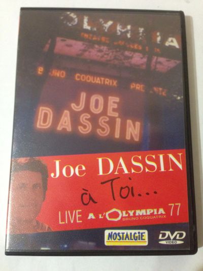 Лот: 14177798. Фото: 1. DVD Joe Dassin - Live Olympia... Аудиозаписи