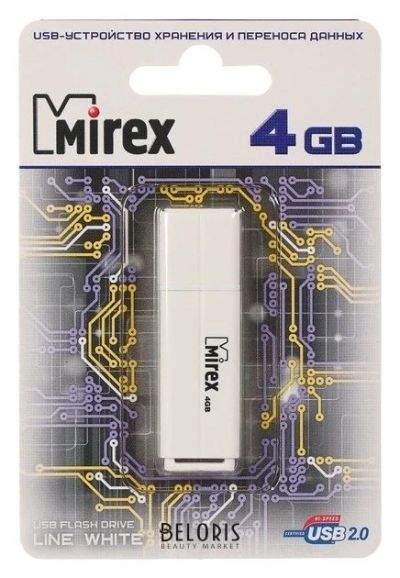 Лот: 17788033. Фото: 1. Usb флешка Mirex 4Гб. USB-флеш карты