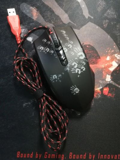 Лот: 14951139. Фото: 1. Мышь проводная A4Tech Bloody A6... Клавиатуры и мыши