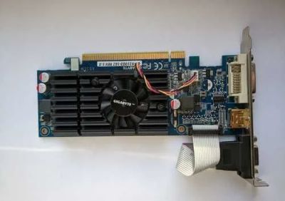 Лот: 19605242. Фото: 1. gigabyte geforce 210 1gb. Видеокарты