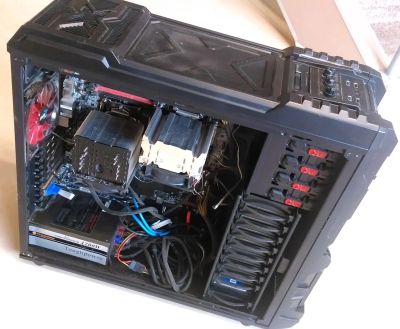 Лот: 8616951. Фото: 1. Двухпроцессорная сборка на xeon... Компьютеры в сборе