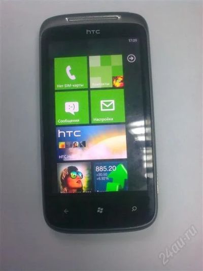 Лот: 1867787. Фото: 1. HTC 7 MOZART с рубля. Смартфоны