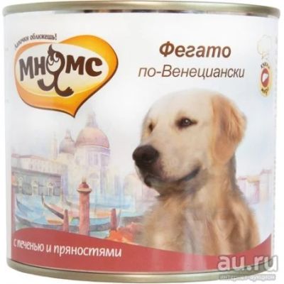 Лот: 13300426. Фото: 1. Мнямс консервы для собак фегато... Корма