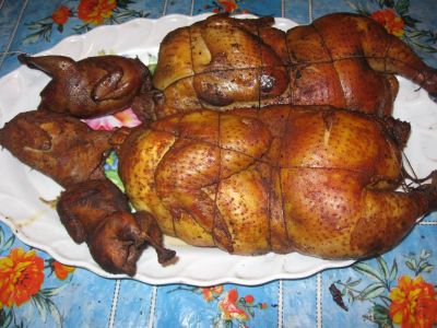 Лот: 15482271. Фото: 1. Курица гопячего копчения. Мясо, птица, яйцо