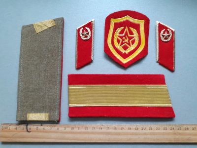 Лот: 25761801. Фото: 1. погоны+петлицы+шеврон старшина... Нашивки, шевроны, погоны