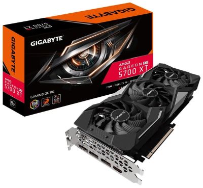 Лот: 18601968. Фото: 1. Gigabyte Radeon RX 5700 XT 8 Gb. Видеокарты