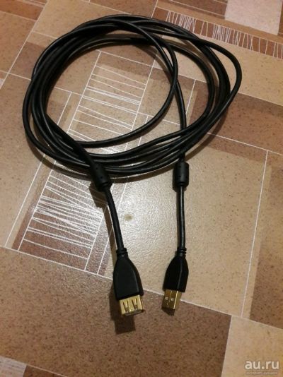 Лот: 13530402. Фото: 1. Провод USB 3 метра. Шлейфы, кабели, переходники