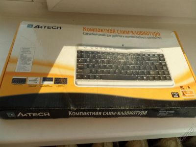 Лот: 5930145. Фото: 1. клавиатура а4 tech kl-5. Клавиатуры и мыши