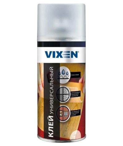 Лот: 24999730. Фото: 1. Клей аэрозольный Vixen 520мл 90015. Клеи, герметики, пена монтажная, клейкие ленты