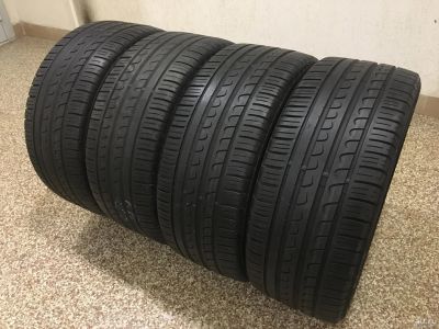 Лот: 15416737. Фото: 1. Комплект шин Pirelli P7 R17 215... Шины