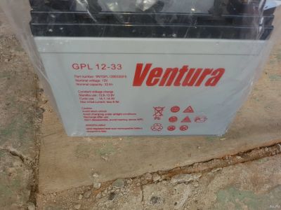 Лот: 14009972. Фото: 1. Аккумулятор Ventura GPL 12-33. Аккумуляторы