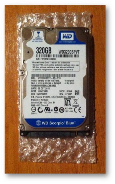 Лот: 6502419. Фото: 1. Жесткий диск 2.5 WD! Хорошее состояние... Жёсткие диски (HDD)