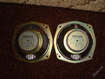 Лот: 1056803. Фото: 1. Динамики Clarion 2шт. Акустика автомобильная