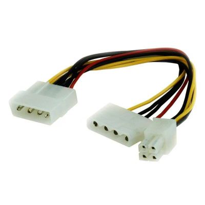 Лот: 20036180. Фото: 1. Кабель питания Molex->Molex... Шлейфы, кабели, переходники
