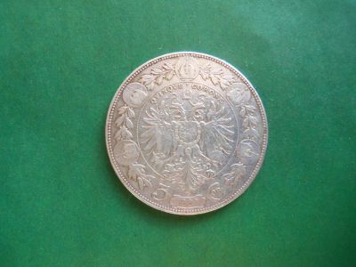 Лот: 24346899. Фото: 1. Австрия 5 крон 1900 г. серебро... Германия и Австрия