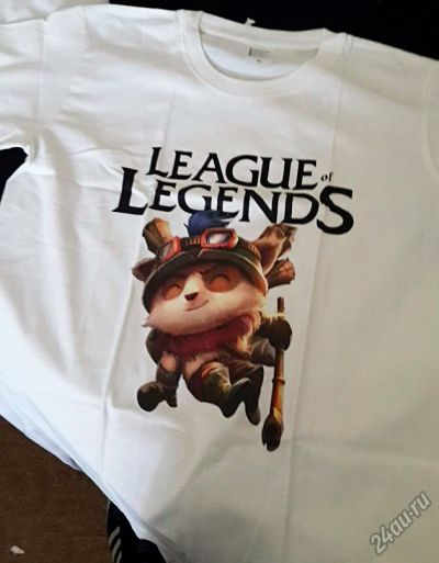 Лот: 5221685. Фото: 1. Футболка League of Legends. Футболки, поло