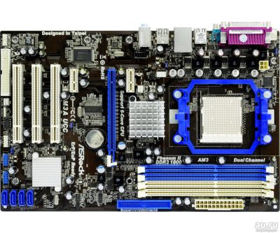 Лот: 9586520. Фото: 1. Материнская плата ASRock M3A UCC... Материнские платы