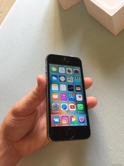 Лот: 7962705. Фото: 1. IPhone 5s space gray 16gB. Смартфоны