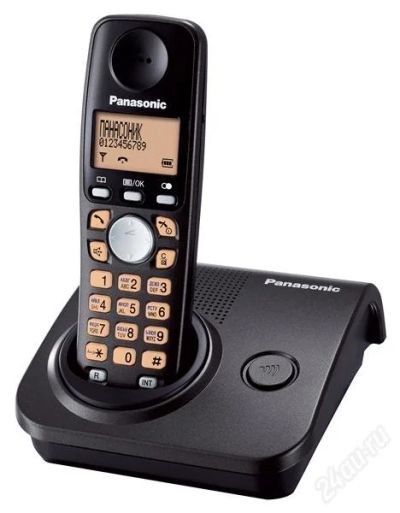 Лот: 2299070. Фото: 1. Беспроводной телефон Panasonic... DECT и радиотелефоны