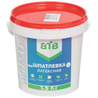 Лот: 24101062. Фото: 1. Шпатлевка ВТВ, Профи, латексная... Смеси, шпатлевки, цемент