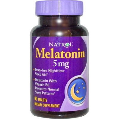 Лот: 7943855. Фото: 1. Мелатонин Melatonine 5 mg Natrol. Спортивное питание, витамины