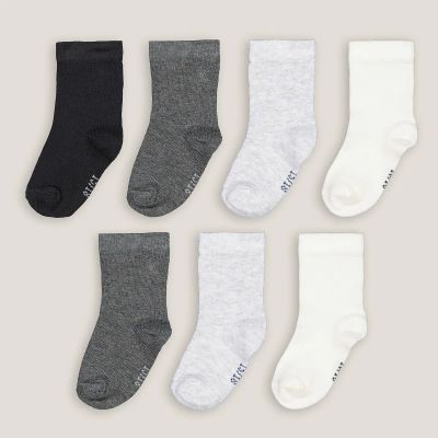Лот: 24220760. Фото: 1. Комплект из 7 пар носков LaRedoute. Носки, колготки