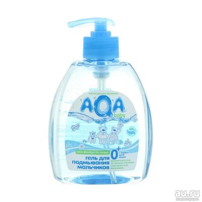 Лот: 9528919. Фото: 1. AQA Baby Средство для подмывания... Детская гигиена