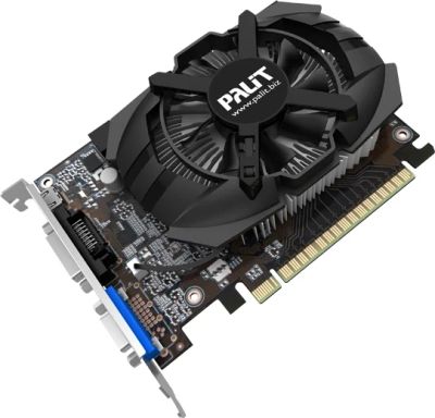 Лот: 8927604. Фото: 1. PALIT GeForce GT 740 (1024MB GDDR5... Видеокарты