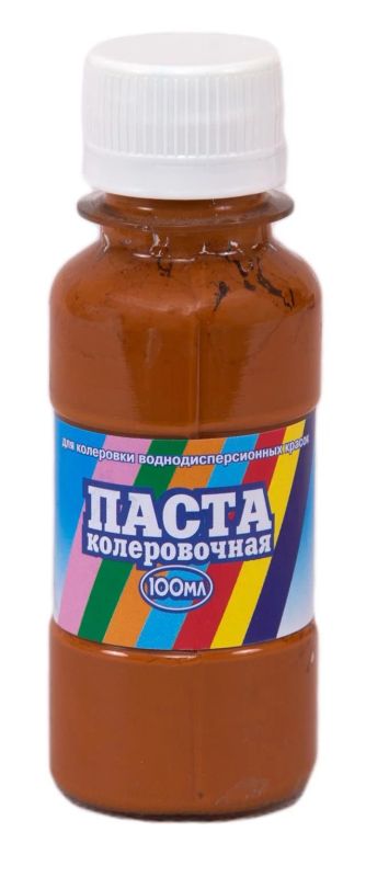 Лот: 12943435. Фото: 1. Паста колеровочная Форум оранжево-коричневая... Краски, лаки, растворитель