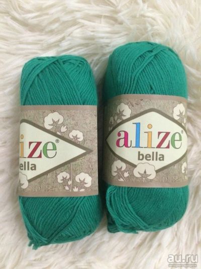 Лот: 9825926. Фото: 1. Пряжа ALIZE BELLA 100% хлопок... Ткани, нитки, пряжа