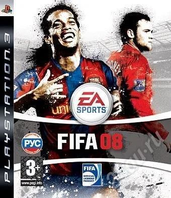 Лот: 500364. Фото: 1. Fifa 08 (русская версия) for PlayStation... Игры для консолей