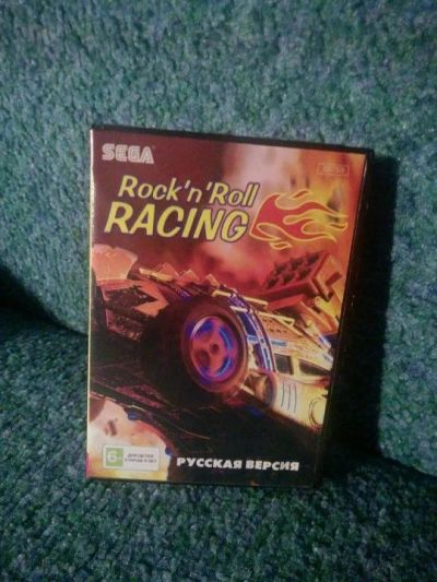 Лот: 12734261. Фото: 1. Картридж на Sega Rock'n'roll racing. Игры для консолей